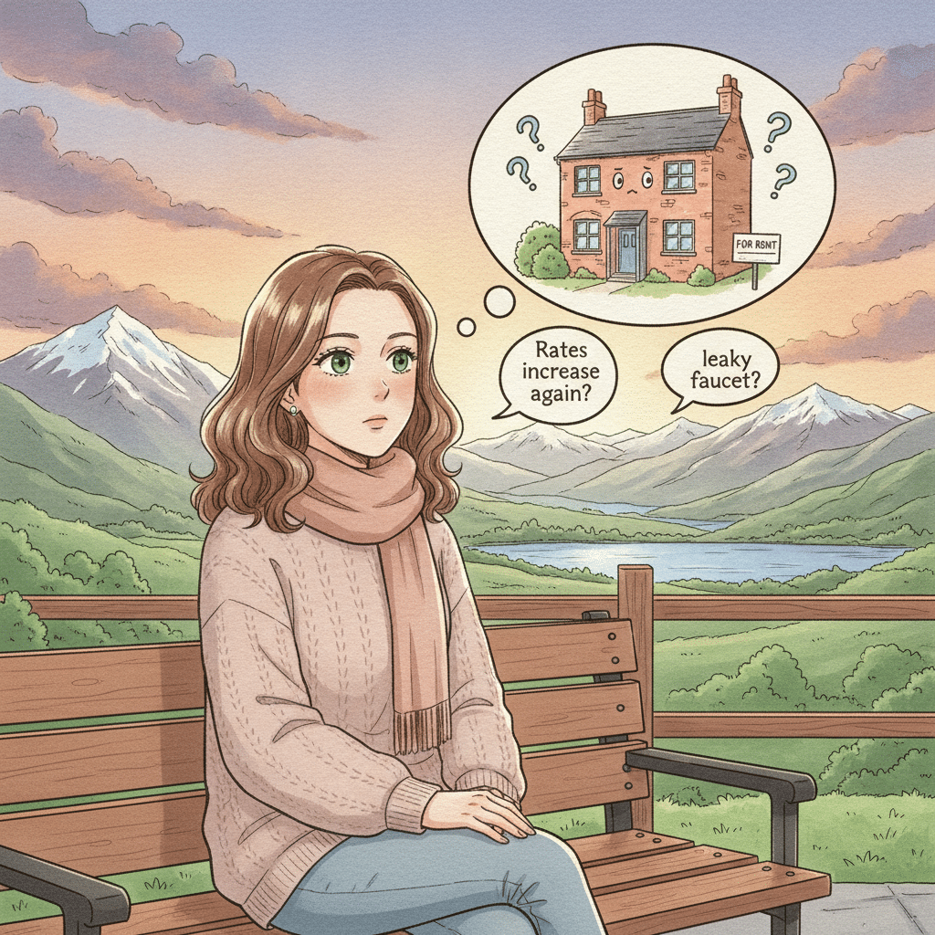 A woman worries about her rental property losses in the UK and wonders if she can claim them in New Zealand