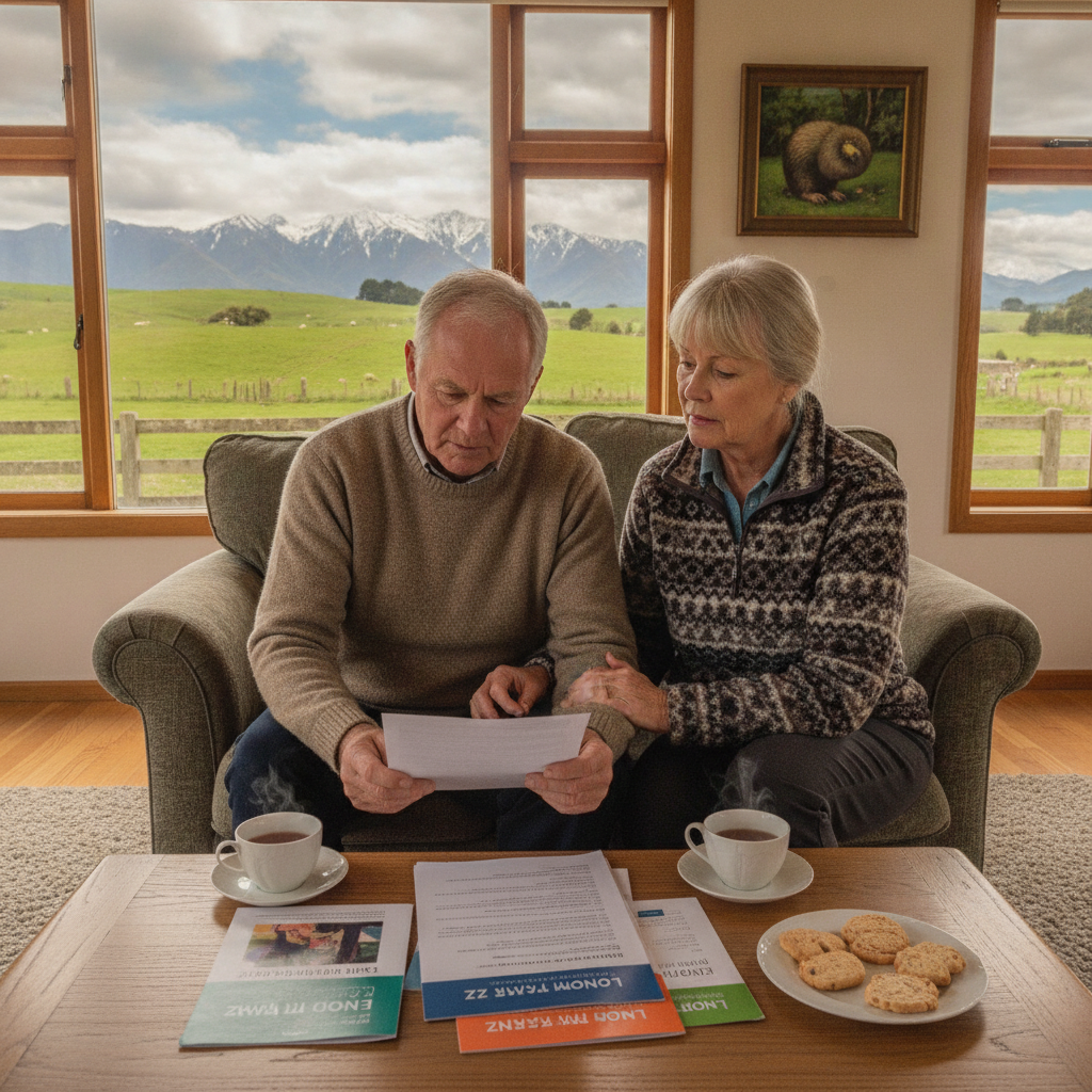 a couple deciding whether to sell their old family home to an LTC