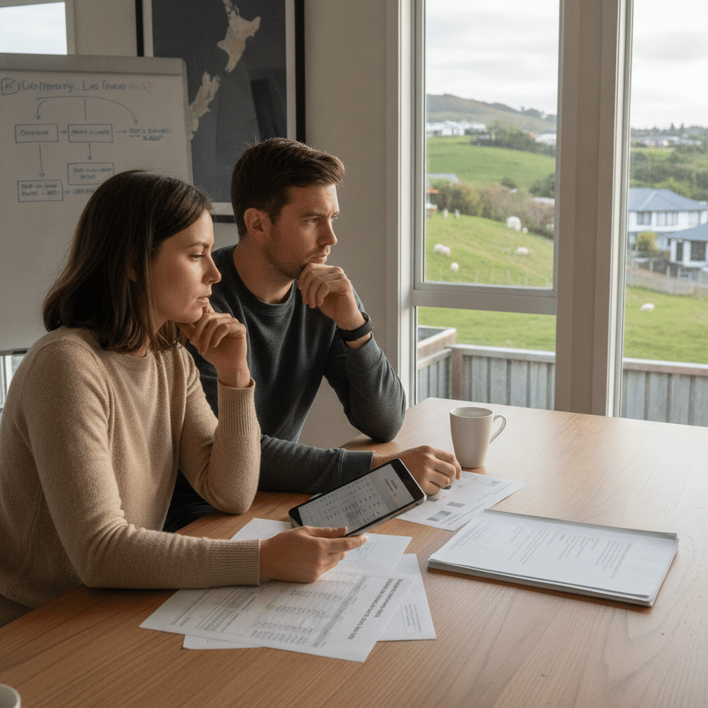 a couple who are thinking about Rental property mortgage structure.