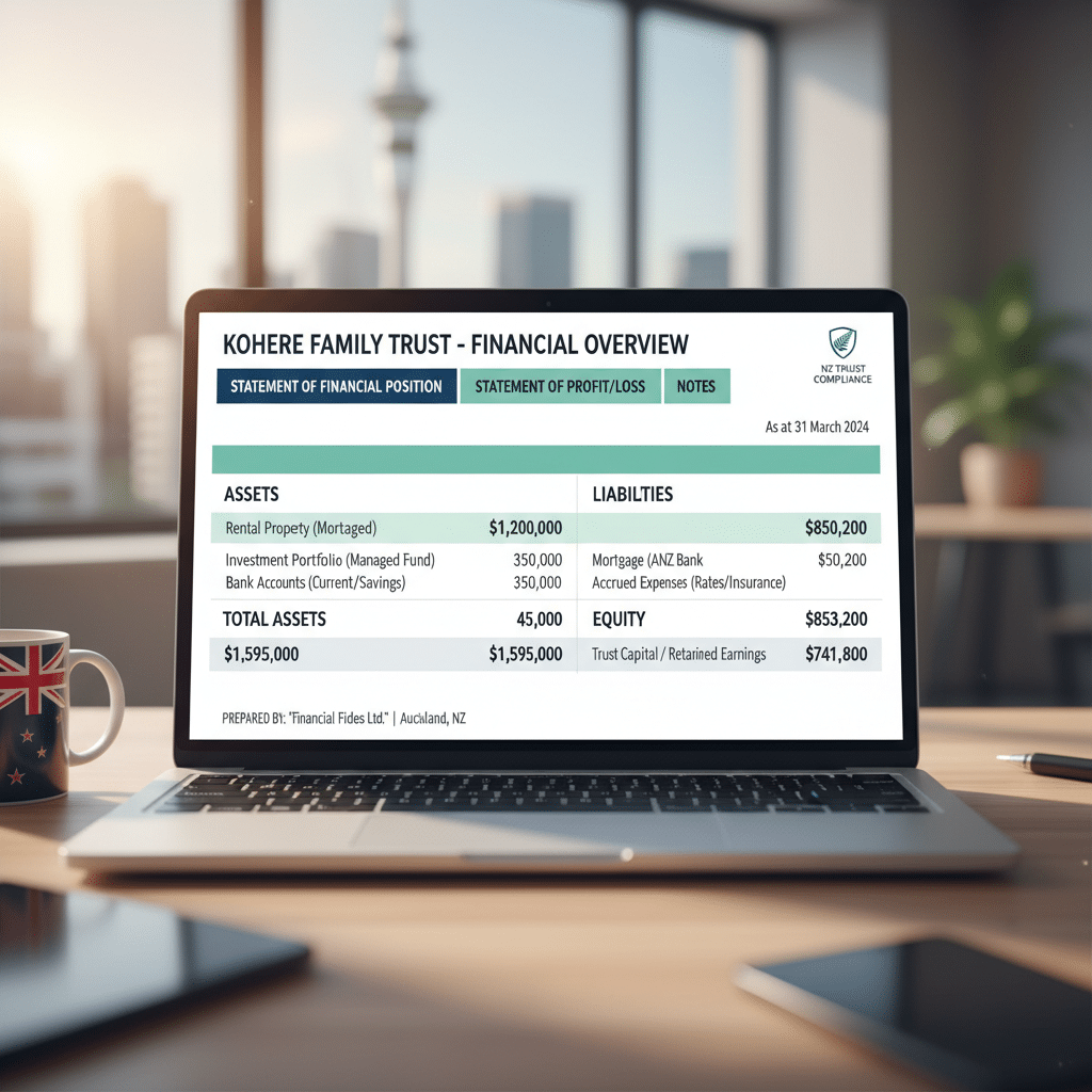 Does my family trust need financial statements