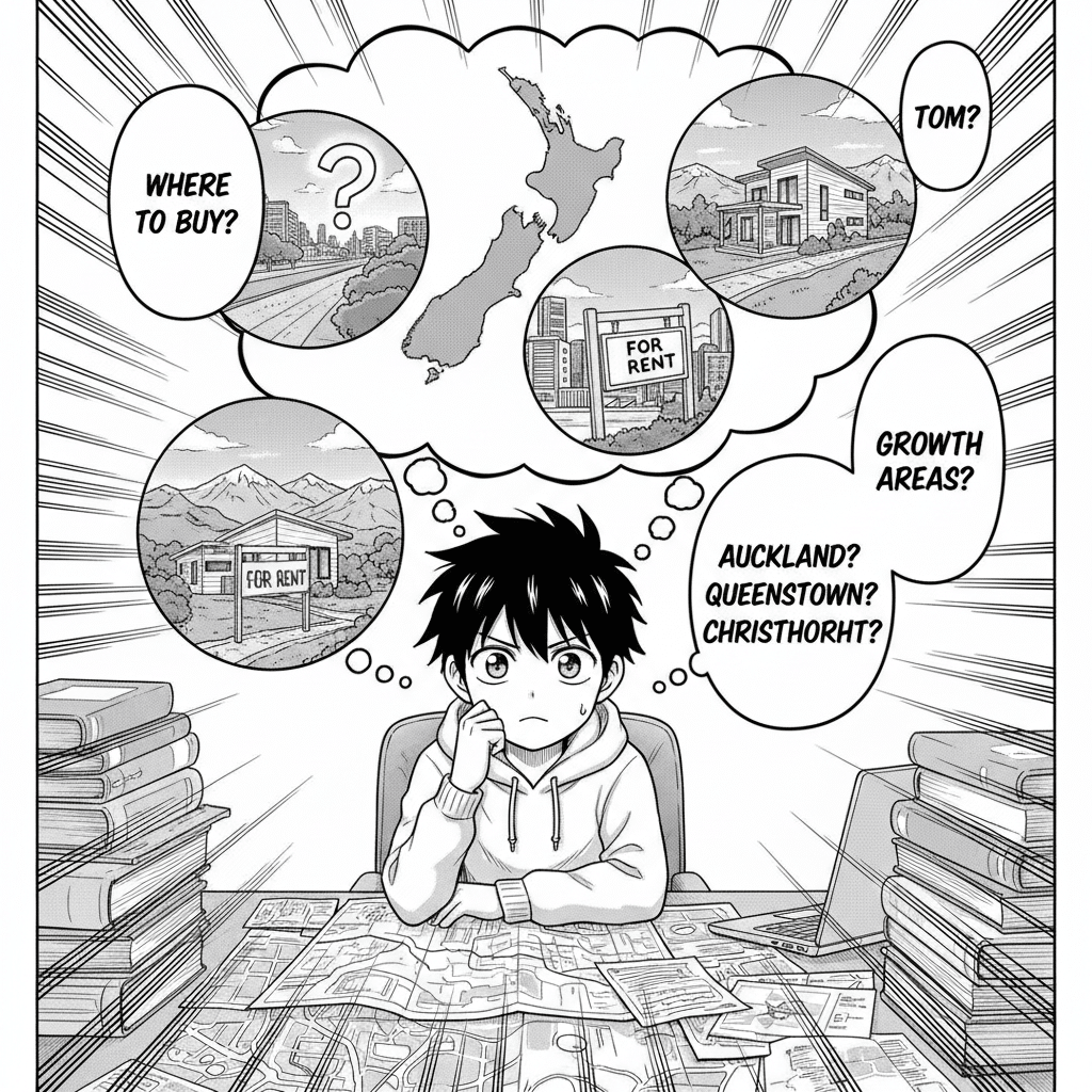 a person thinking about the different elements of investment property