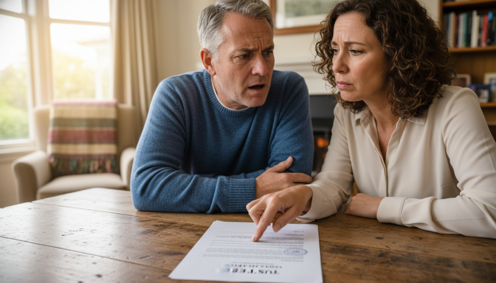 Couple don't understand their family trust