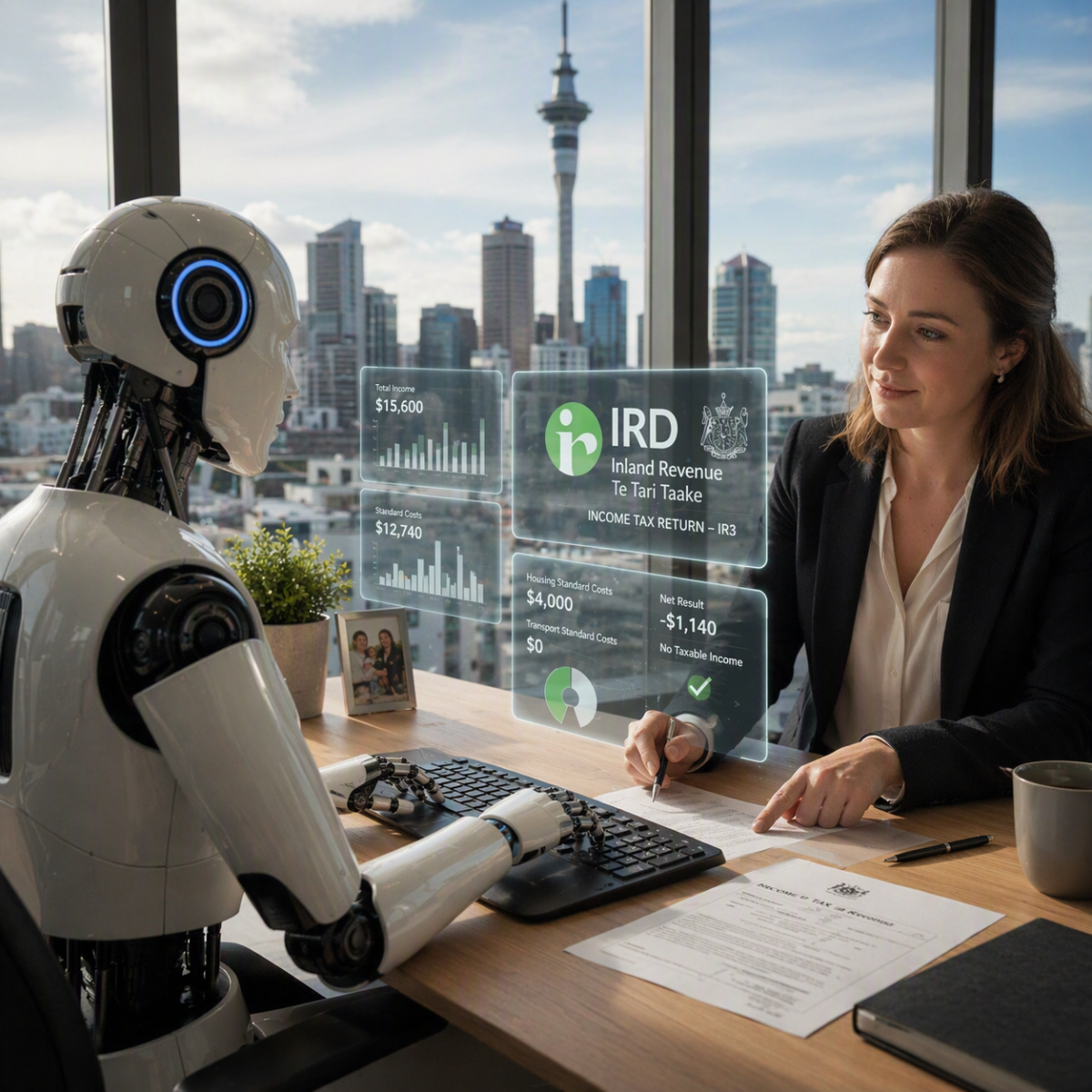 A NZ taxpayer doesn't realise the dangers of using AI to do your tax return