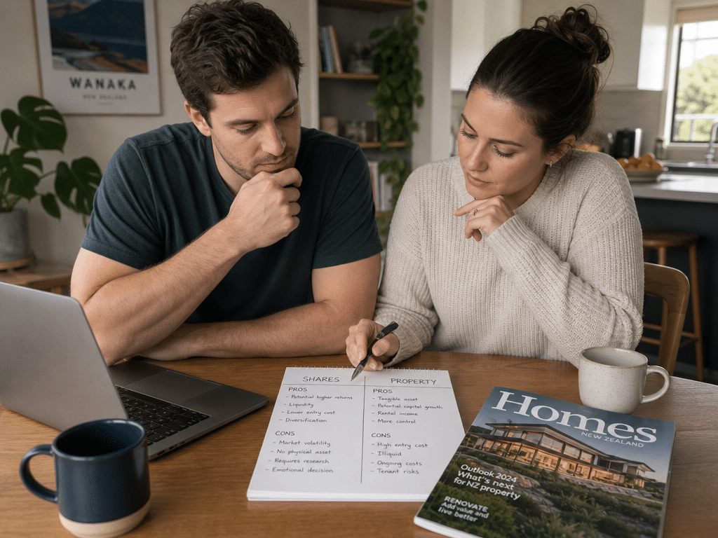 rental property or shares, which is best