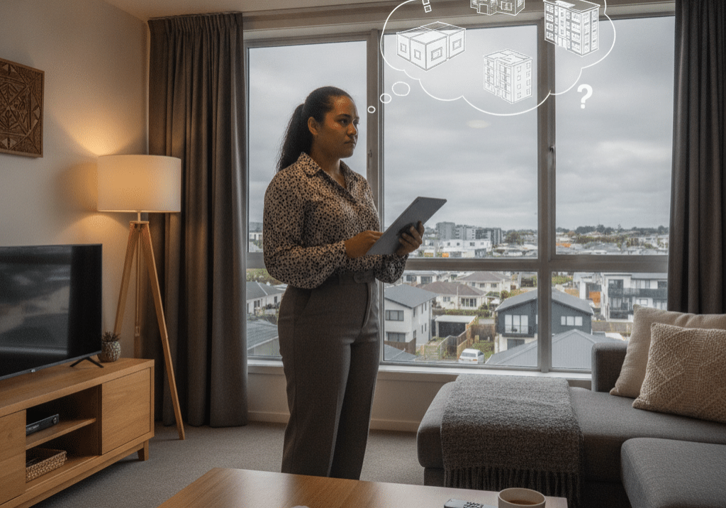 A young Polynesian woman wonders about rental investment property structure And which one is right for her.