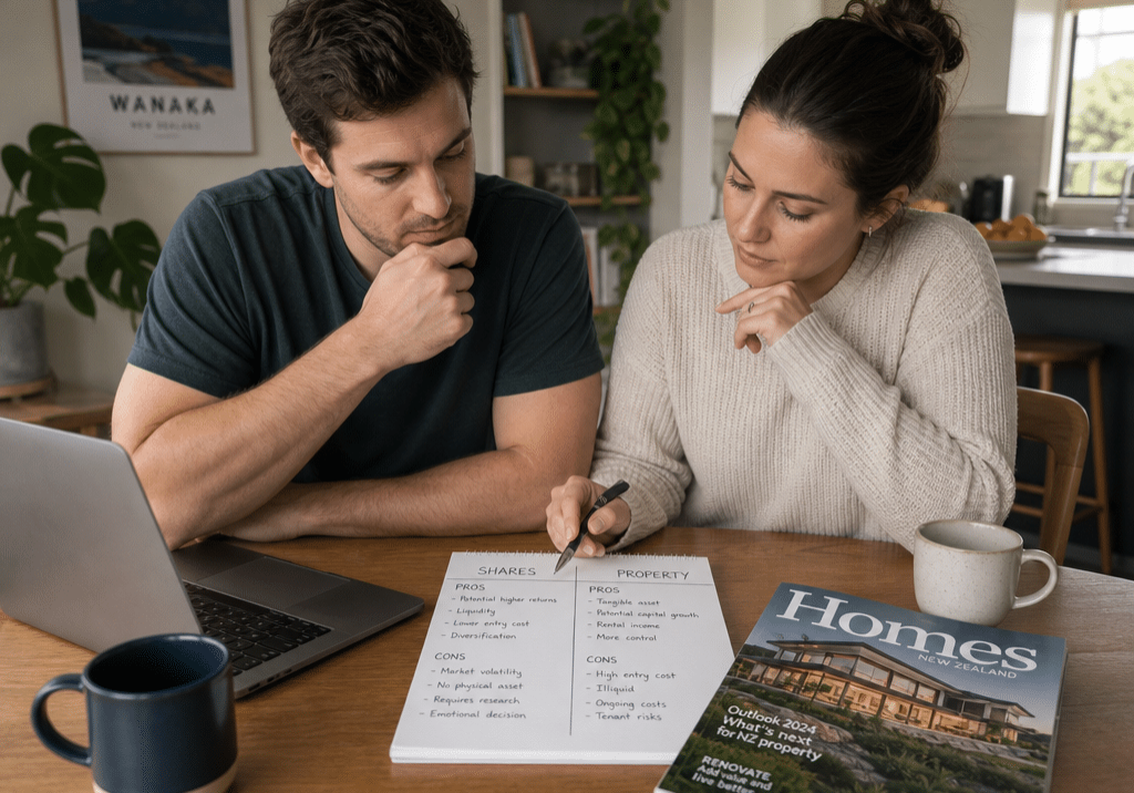 rental property or shares, which is best