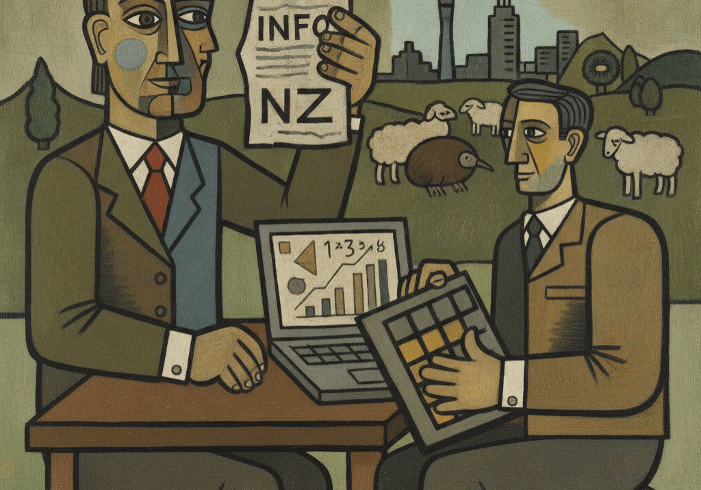 a property investor in New Zealand want to share their tax info with the accountant.