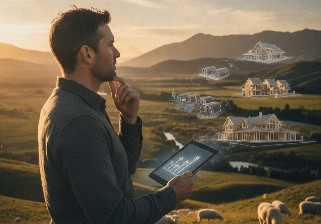 a man in NZ is thinking about which structure to use for his rental property, perhaps an LTC